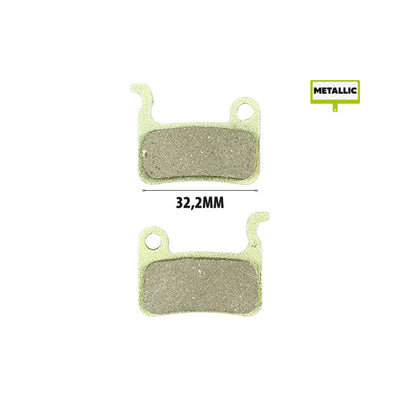 Plaquettes de freins métalliques Xtech Zoom