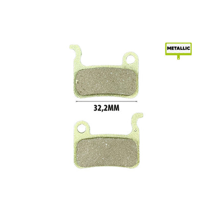 Plaquettes de freins métalliques Xtech Zoom