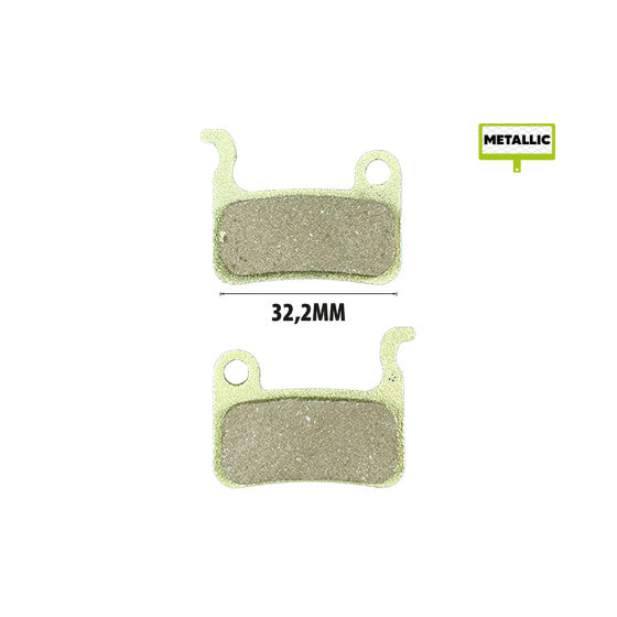 Plaquettes de freins métalliques Xtech Zoom