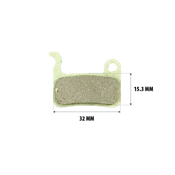 Plaquettes de freins métalliques Xtech Zoom