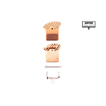 Plaquettes de freins Nutt ventilées Dualtron Thunder Metal Fritté Haute Resistance