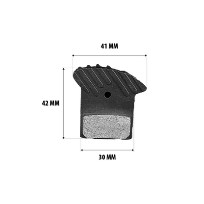 Plaquettes de freins Nutt ventilées Dualtron Thunder