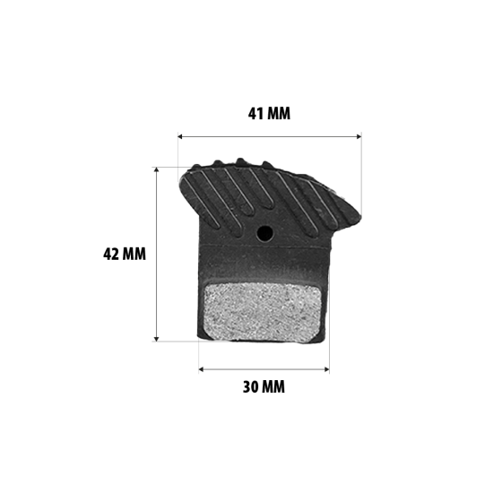 Plaquettes de freins Nutt ventilées Dualtron Thunder