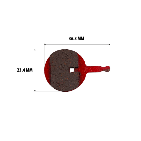 Plaquettes de freins SpeedTrott RS800/1600 02B