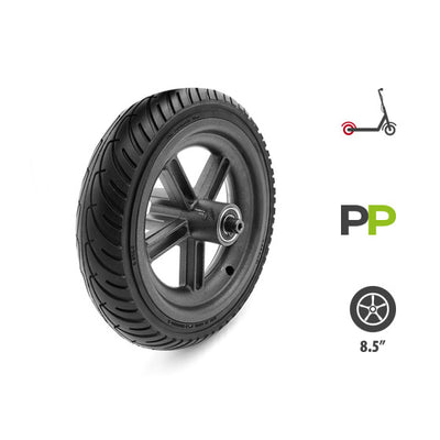 Rear Wheel with Solid Tire for Xiaomi M365 Pro 