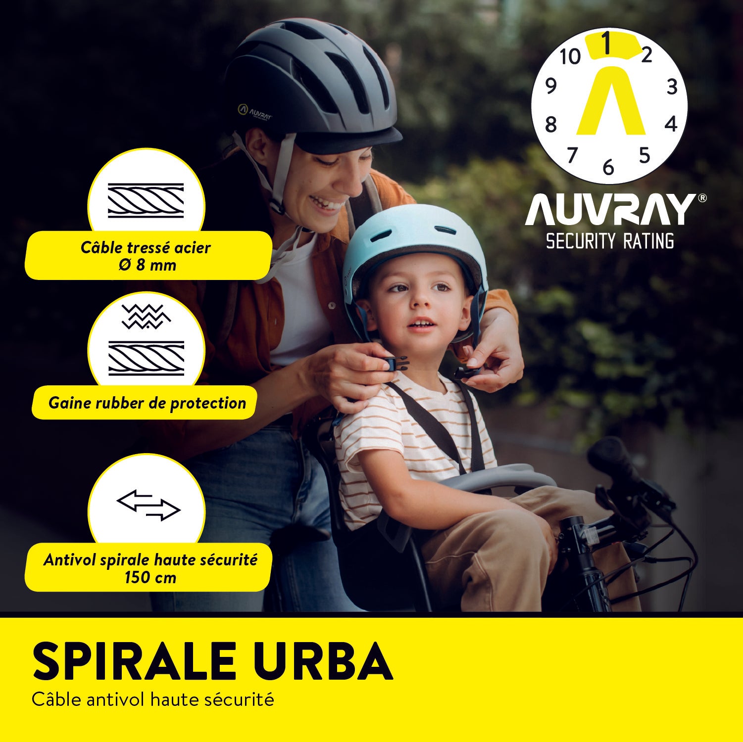 Spirale SPIRALE URBA	LONG. 150 Ø 8