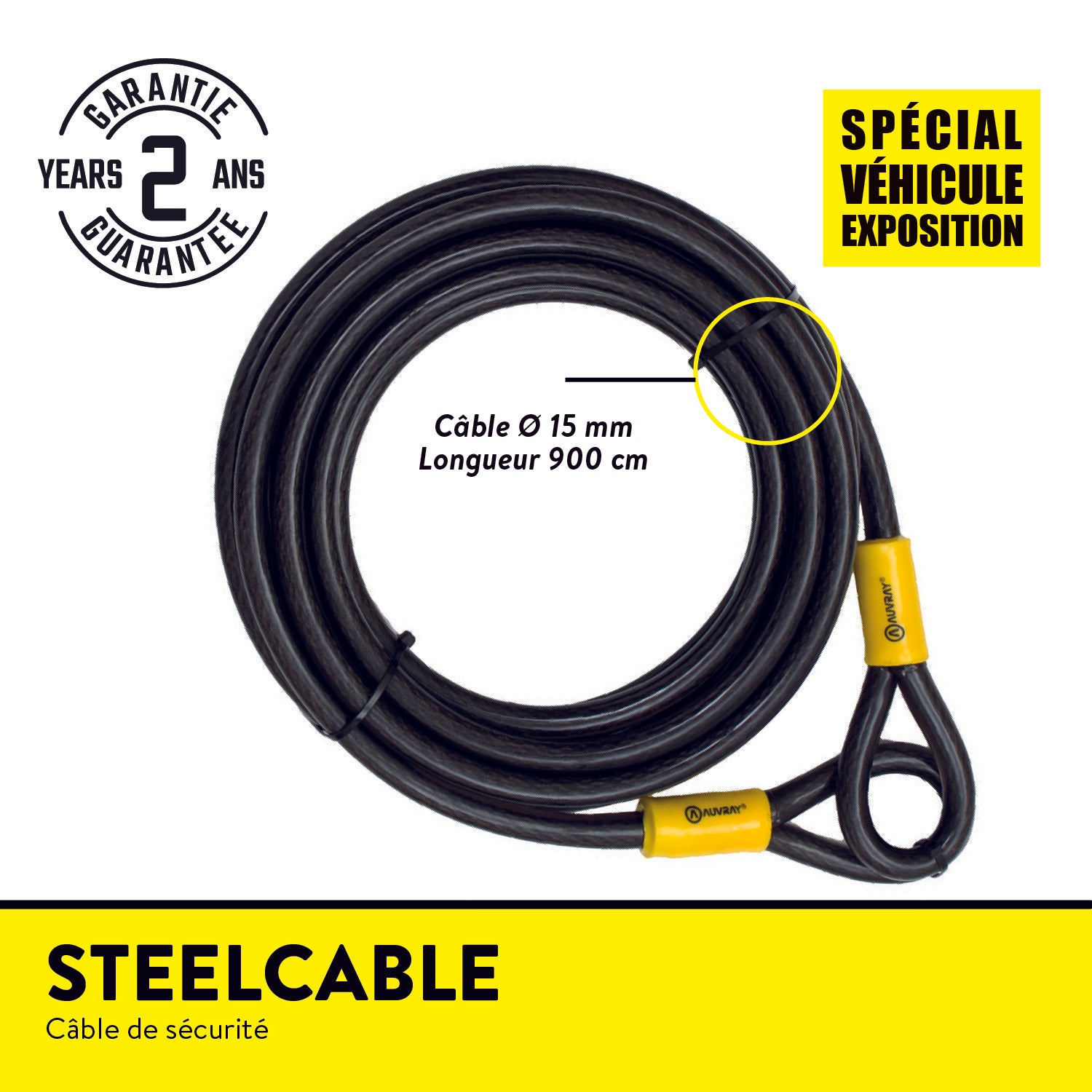 STEELCABLE 9 mètres