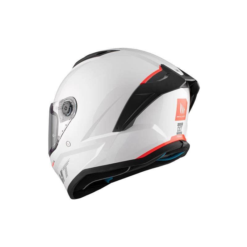 MT HELMET Stinger 2 Solid A0 Gloss Pearl White
