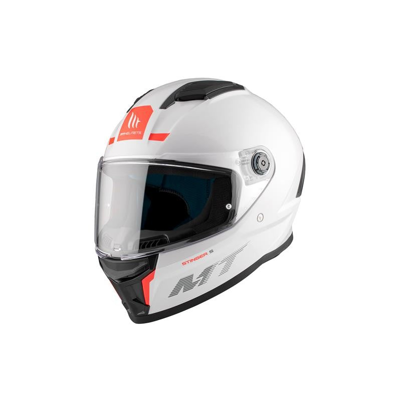 MT HELMET Stinger 2 Solid A0 Gloss Pearl White