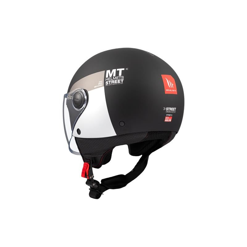 MT HELMET Street S Inboard D2 Matt
