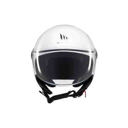MT HELMET Street S Solid A0 Gloss White