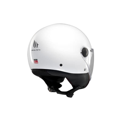 MT HELMET Street S Solid A0 Gloss White