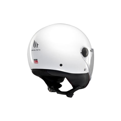 MT HELMET Street S Solid A0 Gloss White