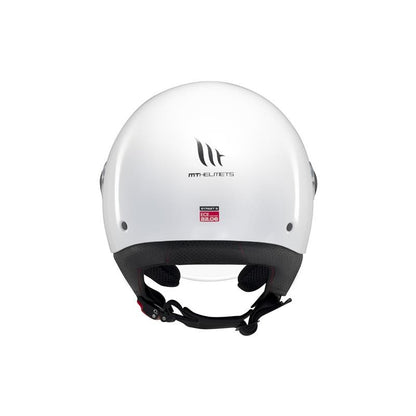 MT HELMET Street S Solid A0 Gloss White