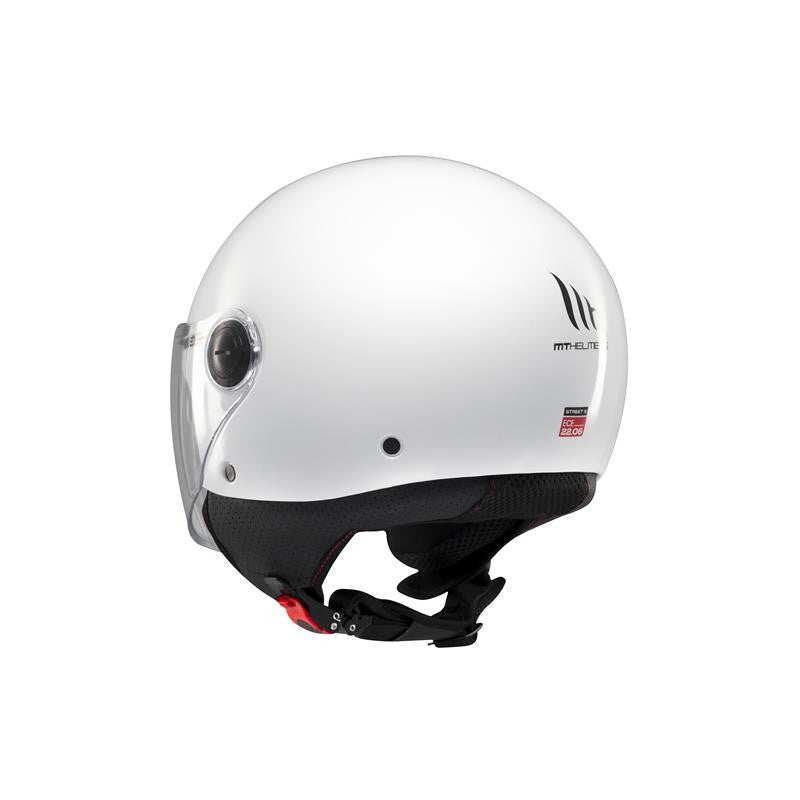 MT HELMET Street S Solid A0 Gloss White