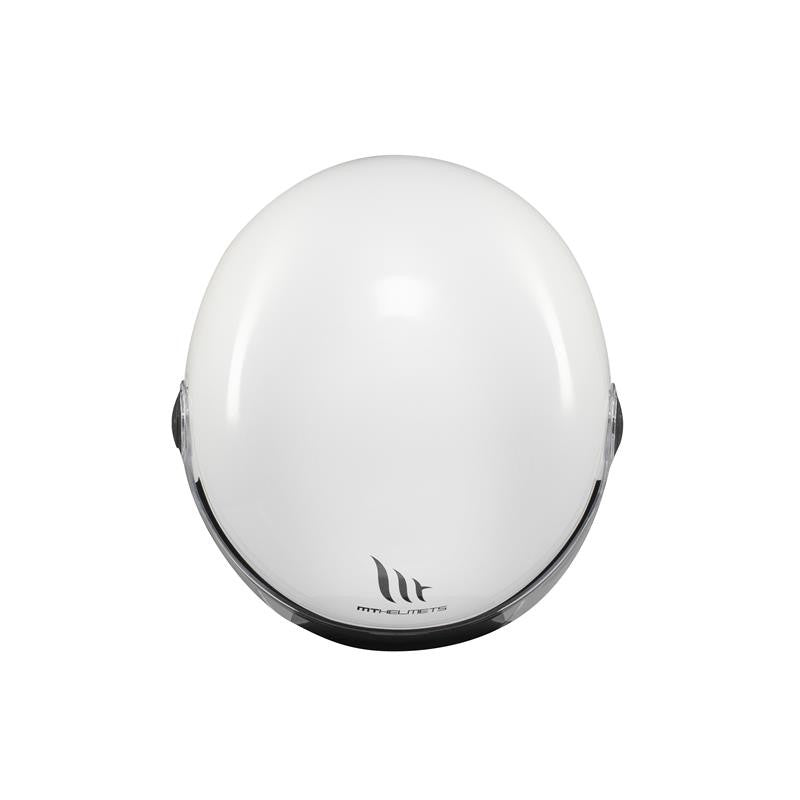 MT HELMET Street S Solid A0 Gloss White