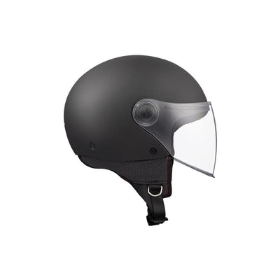 MT HELMET Street S Solid A1 Matt Black