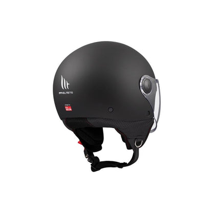 MT HELMET Street S Solid A1 Matt Black