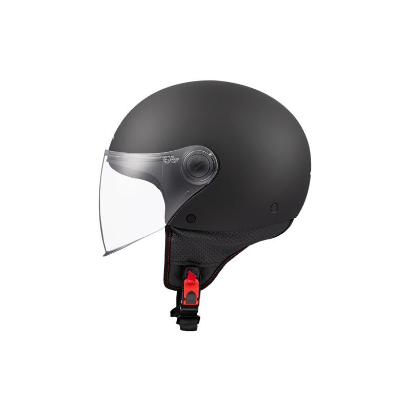 MT HELMET Street S Solid A1 Matt Black