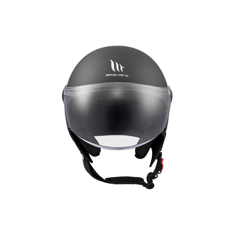 MT HELMET Street S Solid A1 Matt Black