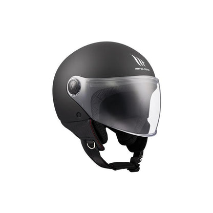 MT HELMET Street S Solid A1 Matt Black