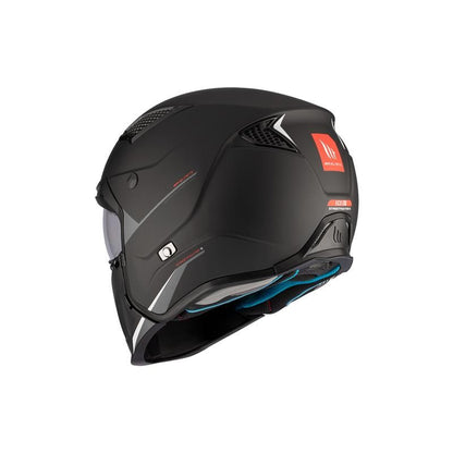 MT HELMET STREETFIGHTER SV S Solid A1 Matt Black