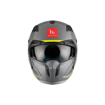 MT HELMET STREETFIGHTER SV S Solid A22 Gloss Gray