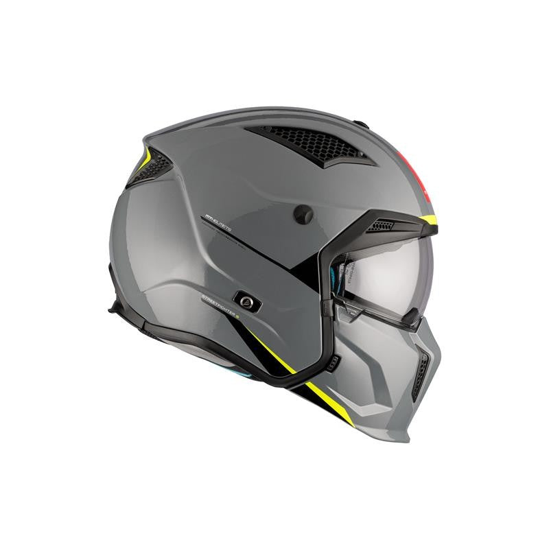 MT HELMET STREETFIGHTER SV S Solid A22 Gloss Grey