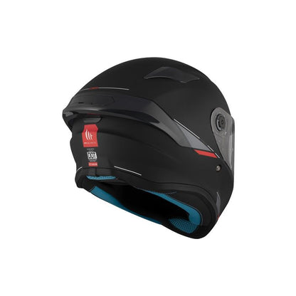 MT HELMET Targo S Solid A1 Matt Black