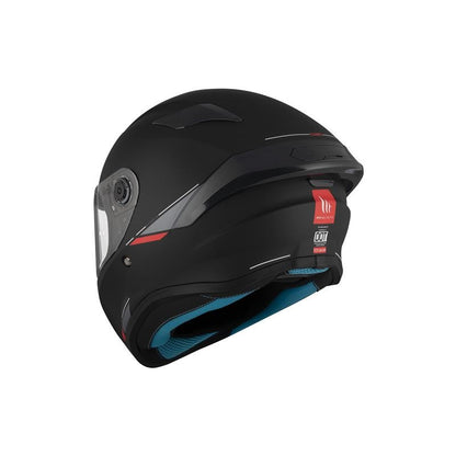 MT HELMET Targo S Solid A1 Matt Black