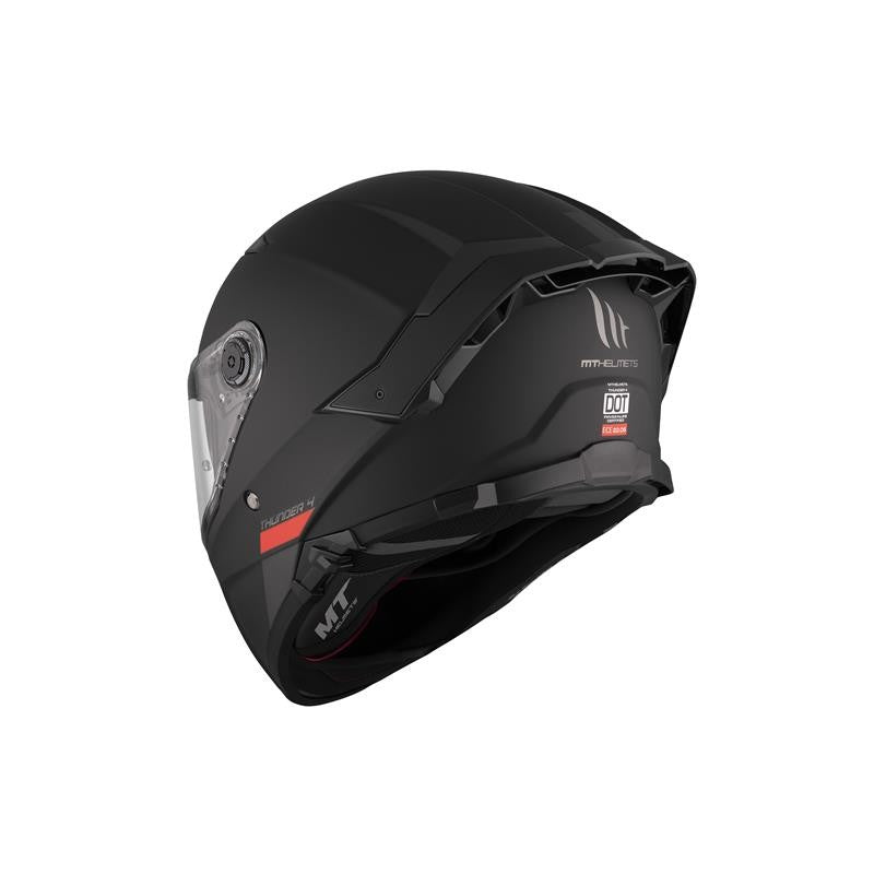 MT HELMET FF118SV Thunder 4 SV Solide A1 Matt Noir