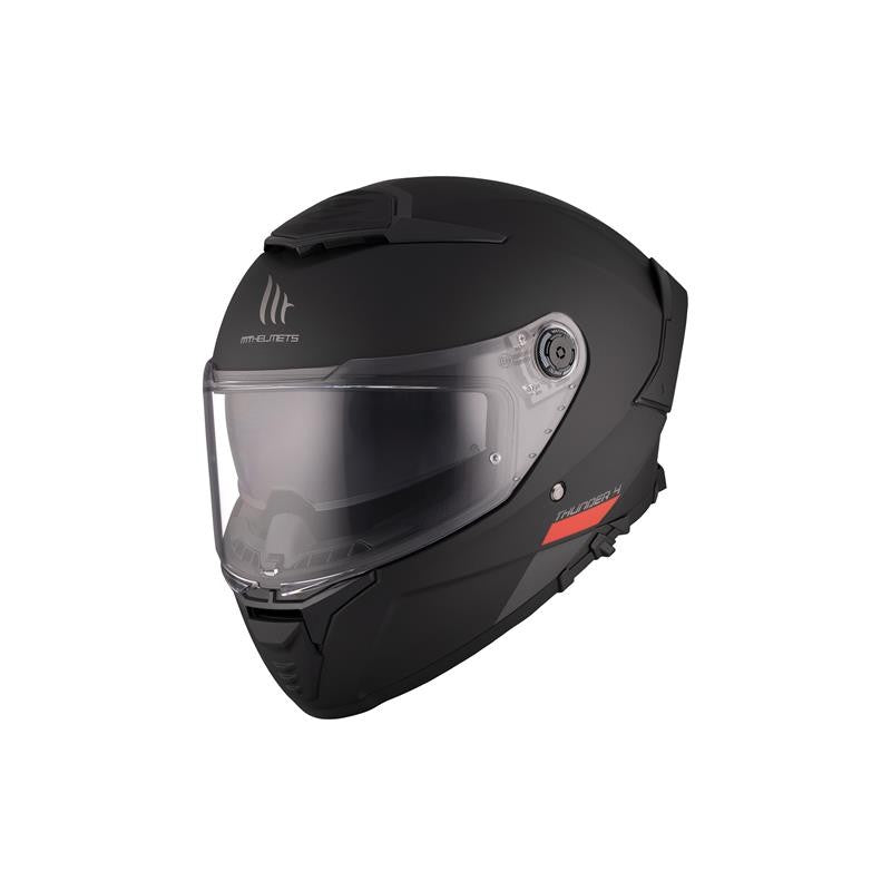 MT HELMET FF118SV Thunder 4 SV Solide A1 Matt Noir