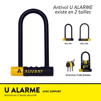 U ALARM avec support