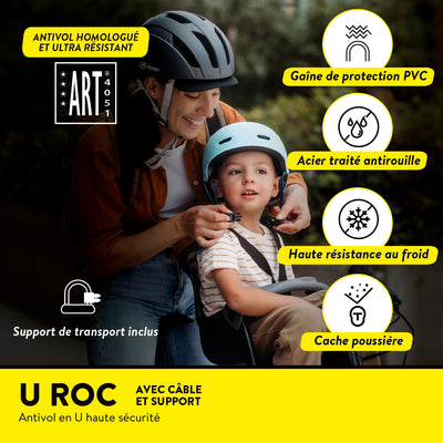 U ROC avec câble et support