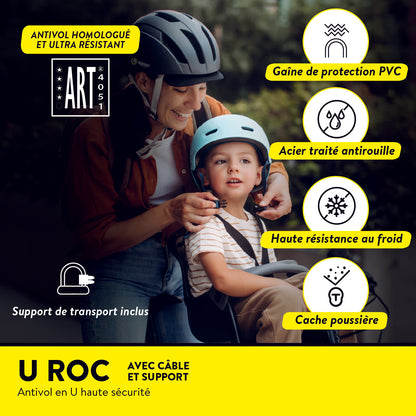 U ROC avec câble et support