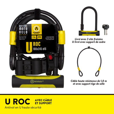 U ROC avec câble et support