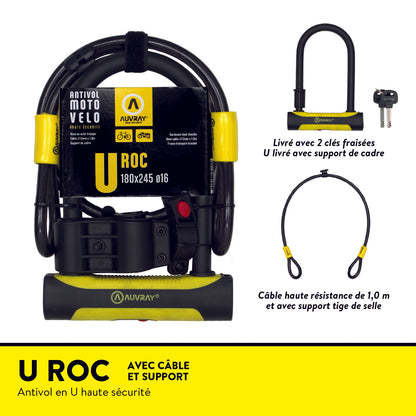 U ROC avec câble et support